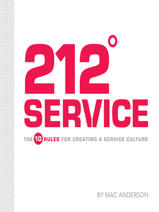 Title details for 212° Service by Mac Anderson - Wait list